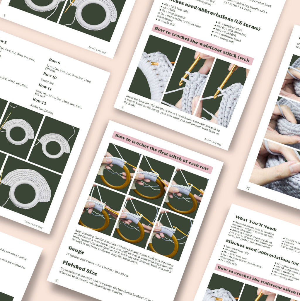 Lunar Loop Bag Crochet Pattern