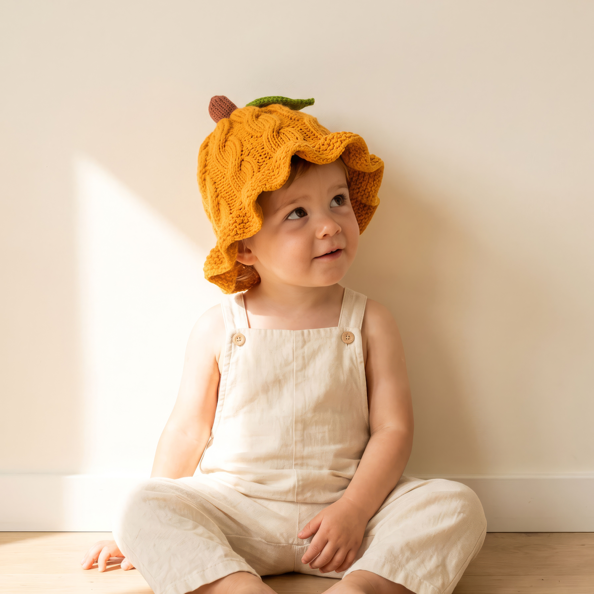 Pumpkin Patch Baby Hat Knitting Pattern