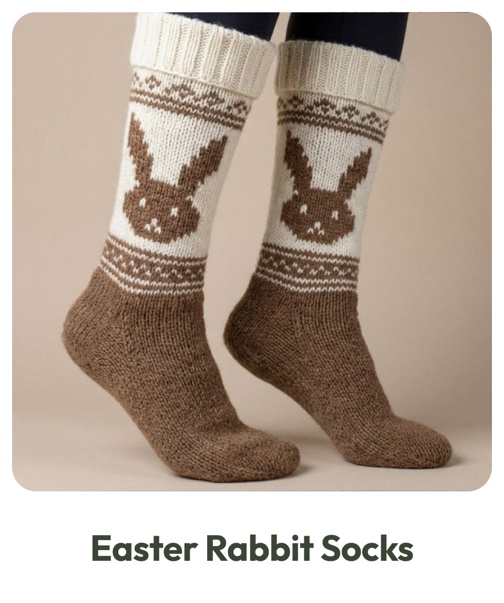 Easter Rabbit Socks