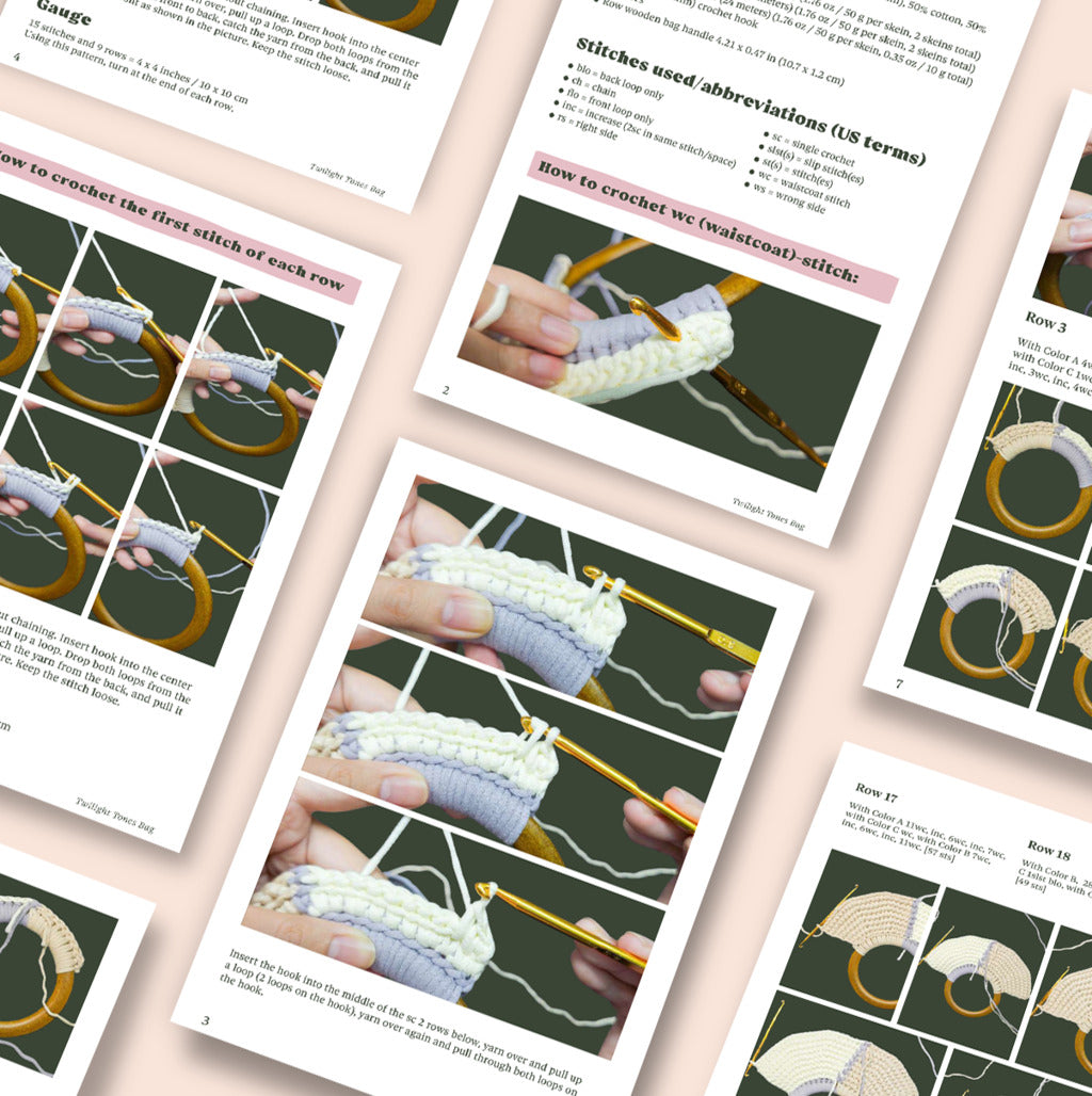 Twilight Tones Bag Crochet Pattern