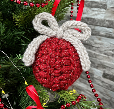 Ball Ornamentwith Bow