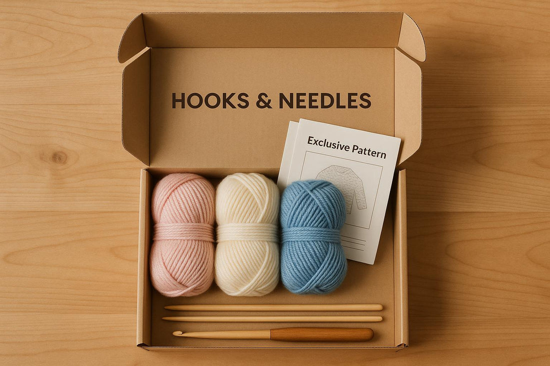 Inside the Hooks & Needles Box: A Monthly Dose of Creativity
