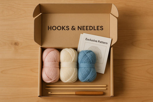 Inside the Hooks & Needles Box: A Monthly Dose of Creativity