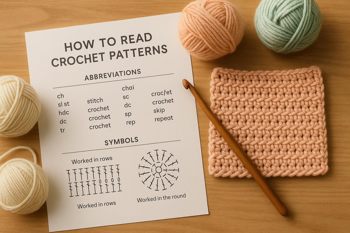 Scanning Crochet How to Read Crochet Patterns Like a Pro β Hooks & Needles