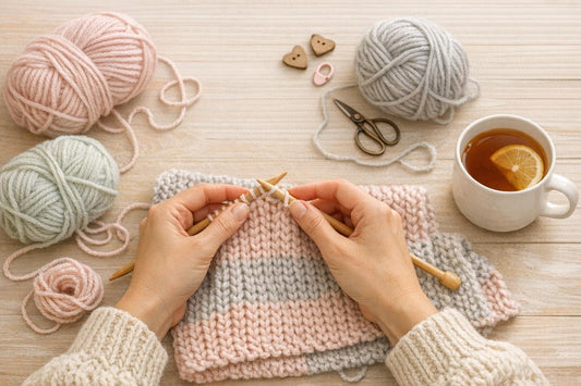 The Ultimate "Made with Love" Guide: Knitting Your First Scarf for a Partner