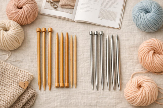 Bamboo vs. Metal Needles: What Comes in Your Hooks & Needles Box?