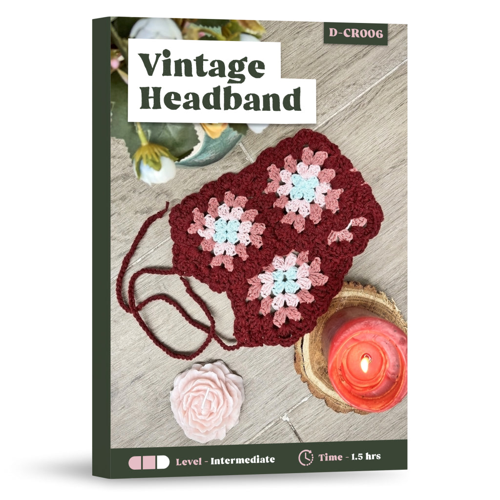 Vintage Headband Crochet Pattern