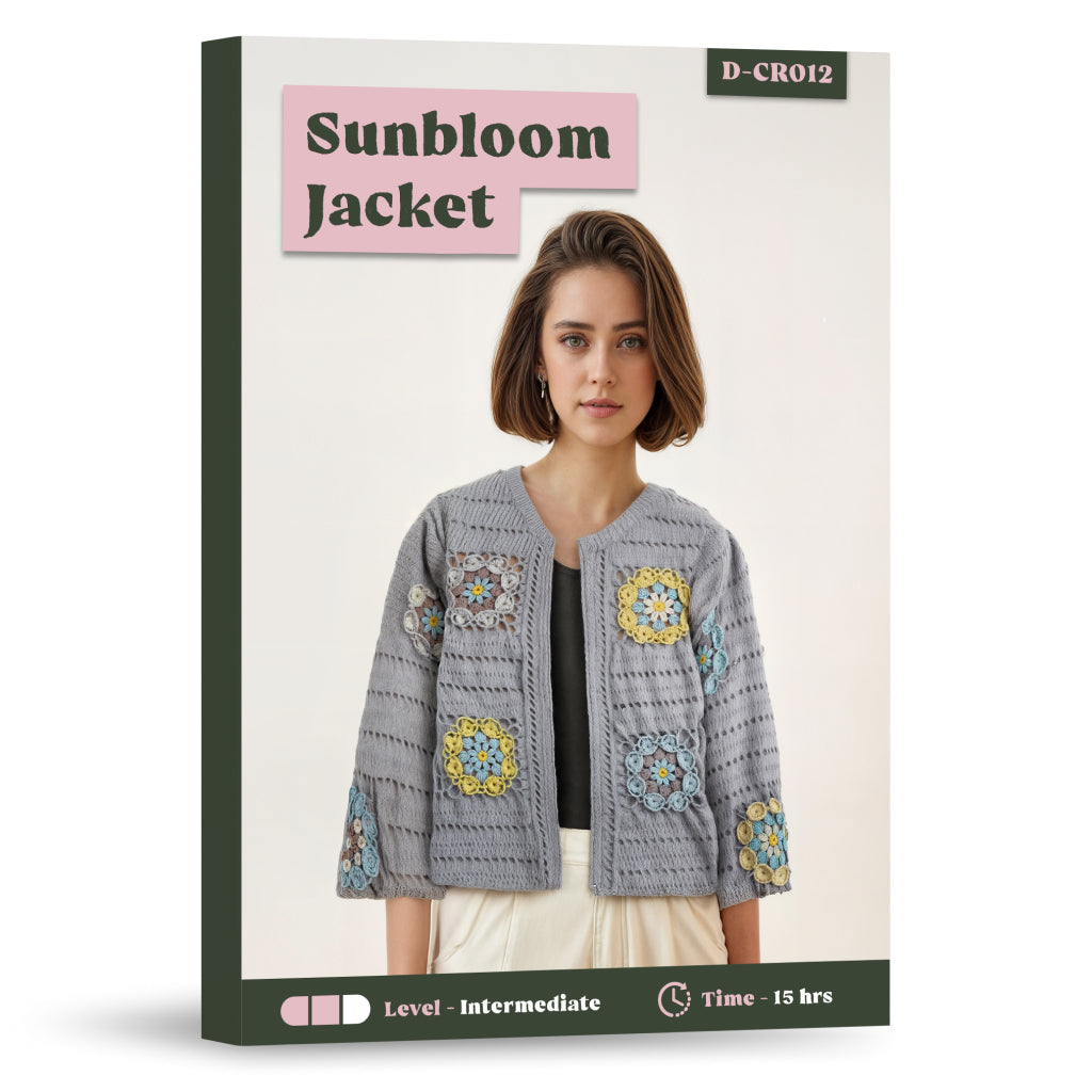 Sunbloom Jacket Crochet Pattern