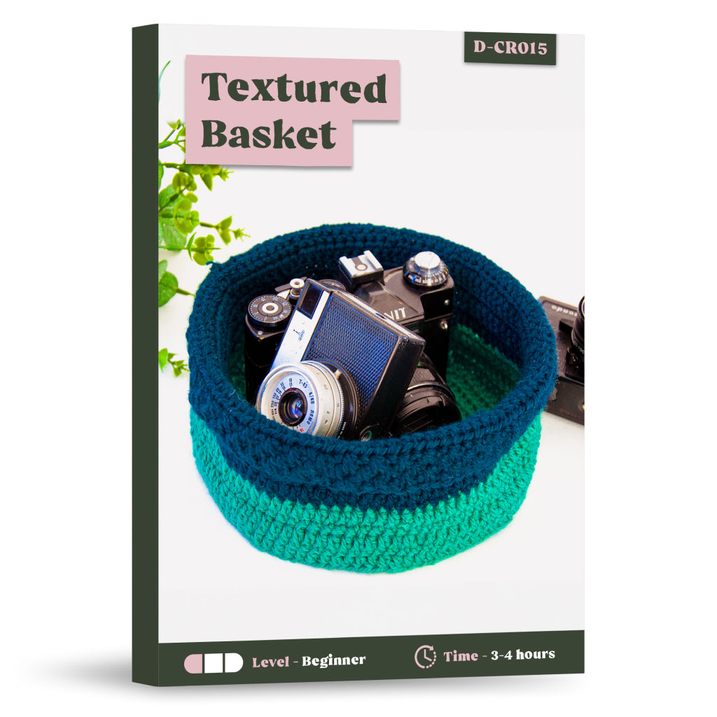 Textured Basket Crochet Pattern