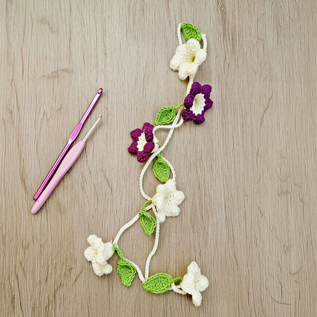 Petal Path Car Charm