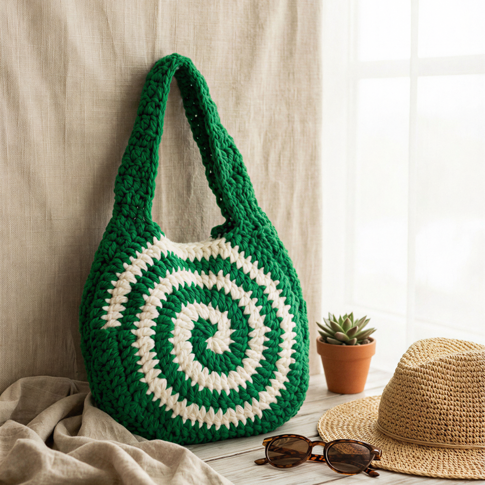 Spiral Bag Crochet Pattern