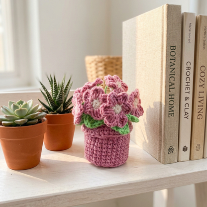 Pink Primrose Pot