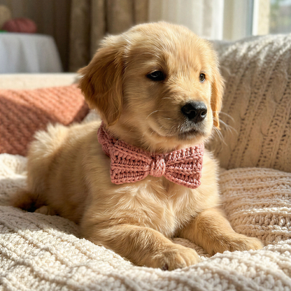Berry Blush Bow Tie