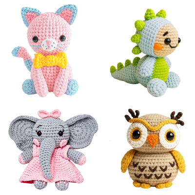 bundle-3-ollie-the-owl-ella-the-elephant-luna-the-cat-spiky-the-dino