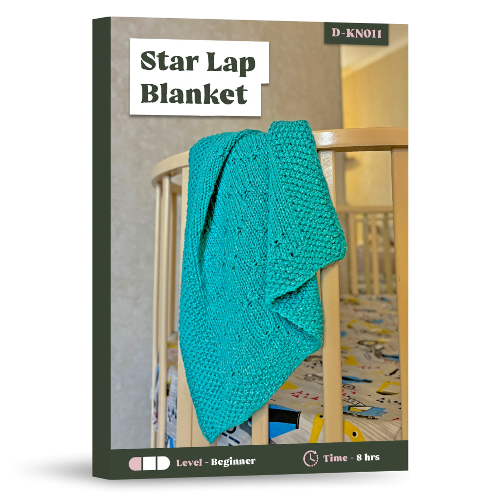 Star Lap Blanket Knitting Pattern