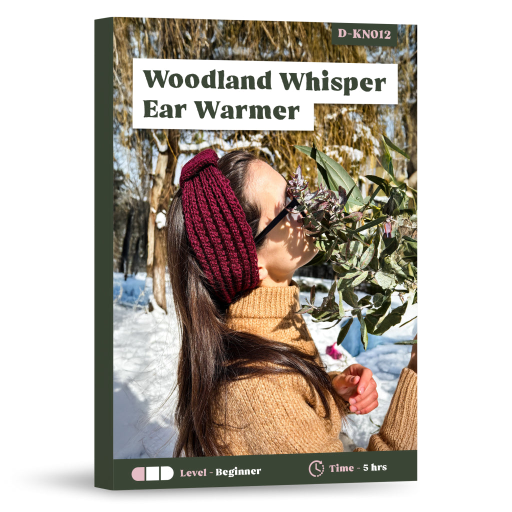 Woodland Whisper Ear Warmer Knitting Pattern