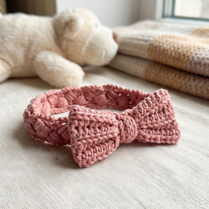 Berry Blush Bow Tie