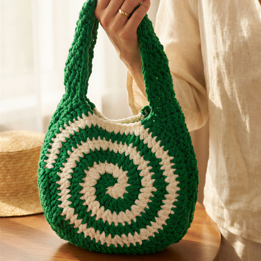 Spiral Bag Crochet Pattern