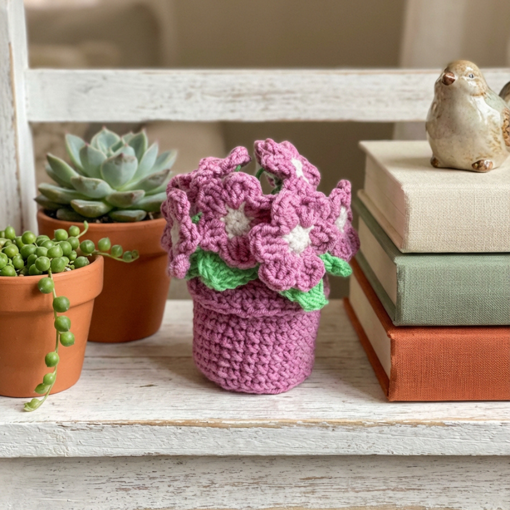 Pink Primrose Pot
