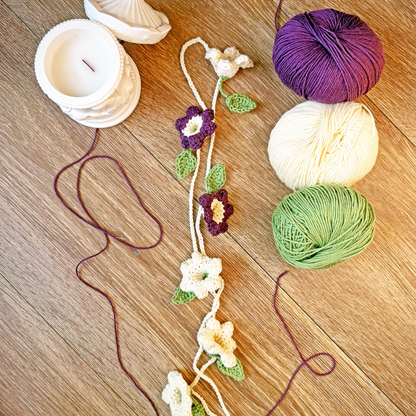 Petal Path Car Charm