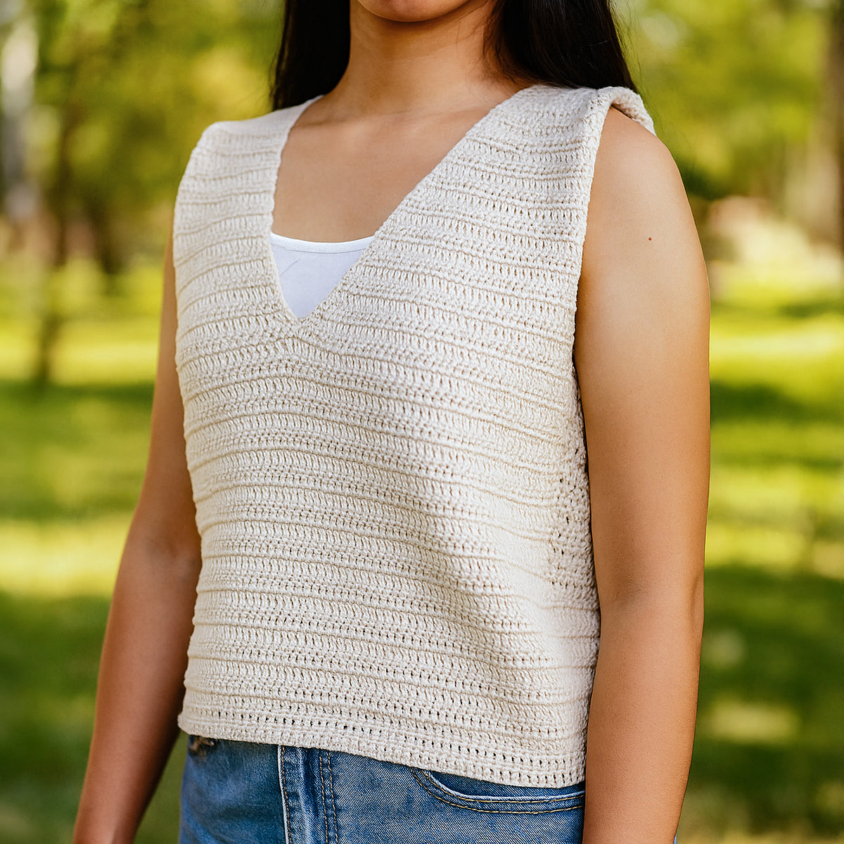 Easy Days Vest Crochet Pattern