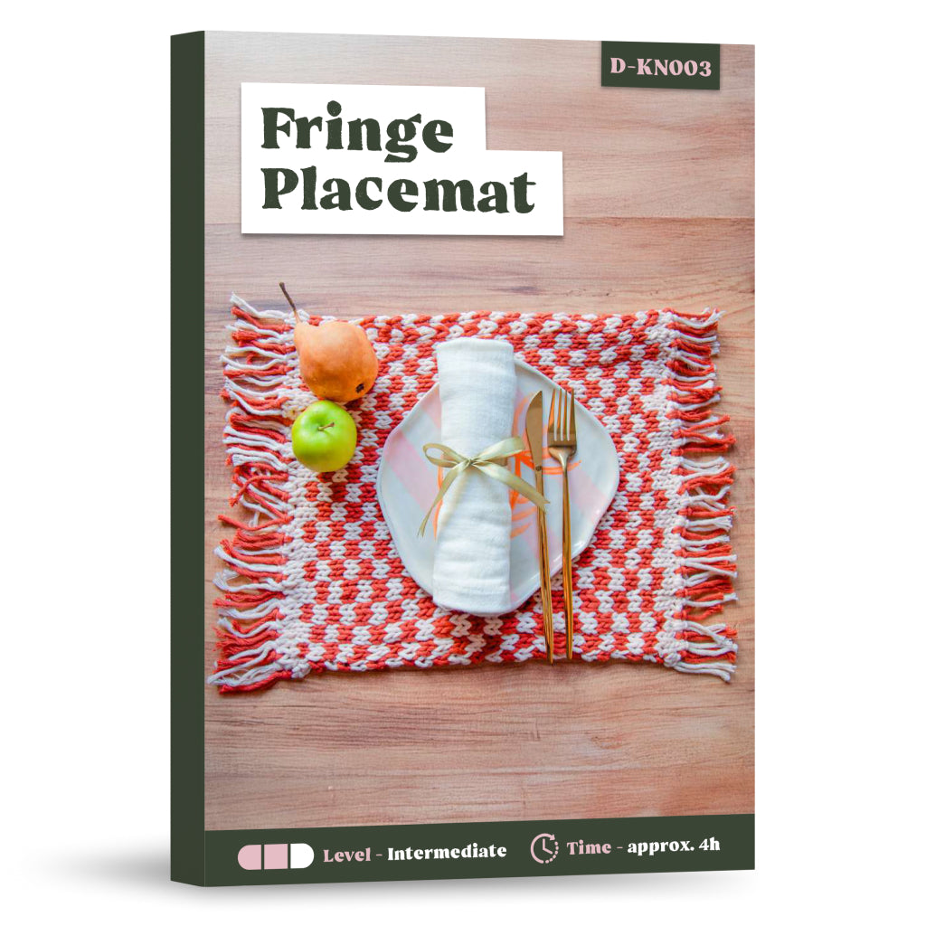 Fringe Placemat Knitting Pattern