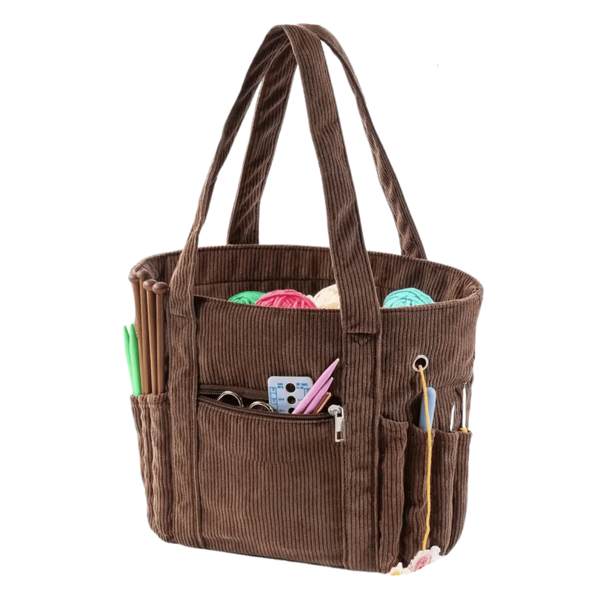 Crochet & Knitting Organizer Tote