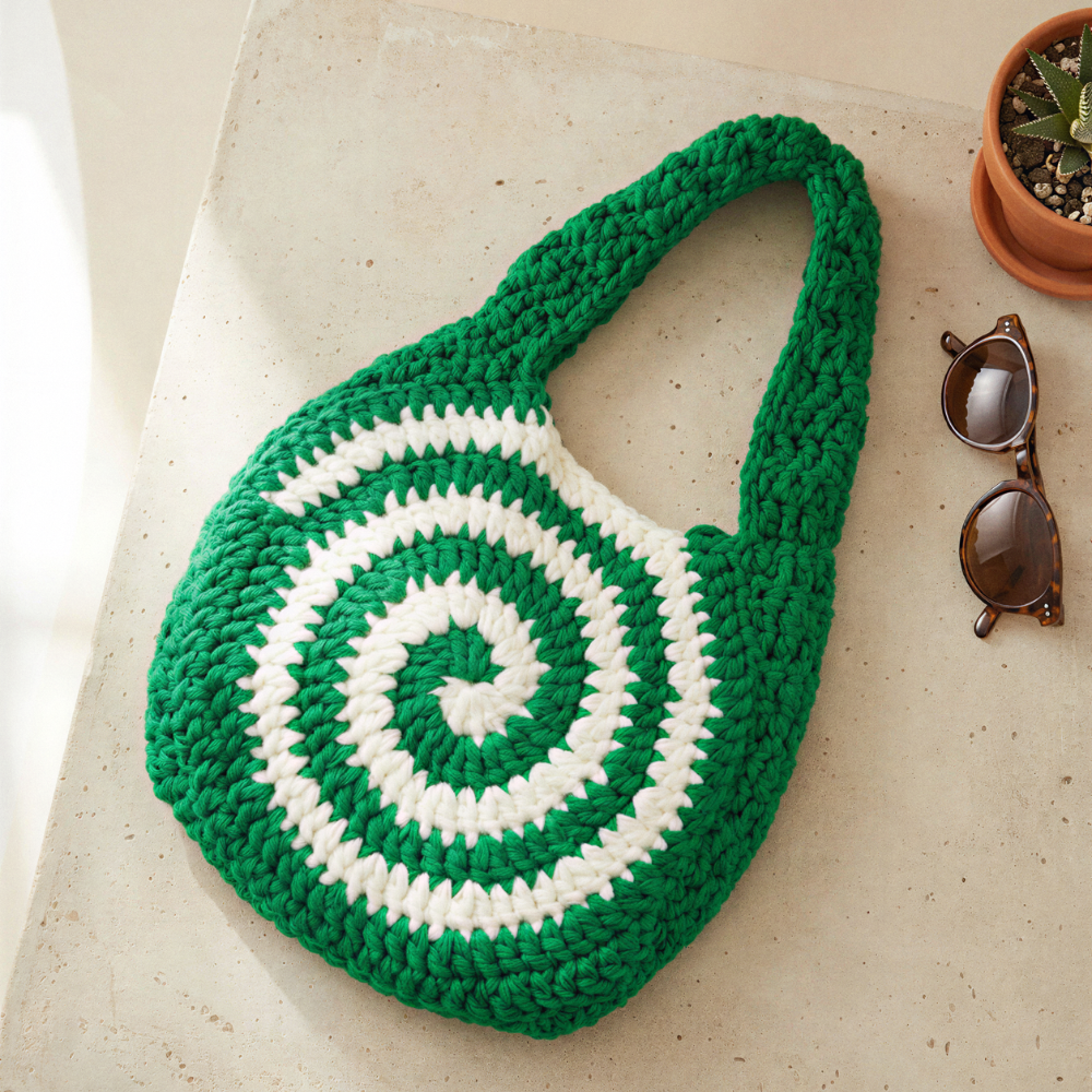 Spiral Bag Crochet Pattern