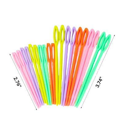 Plastic Yarn Needles 20pcs
