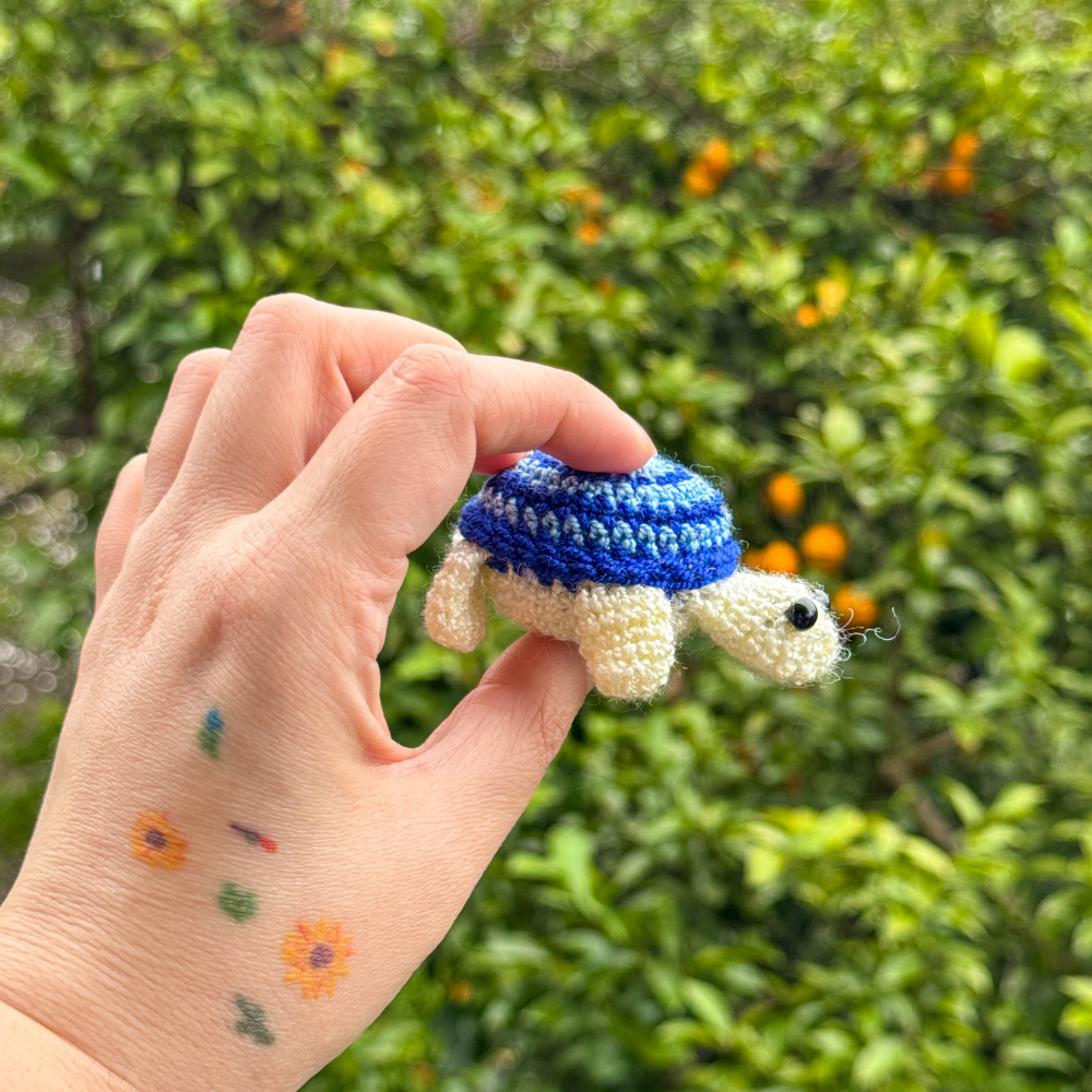 Pocket Turtle Crochet Pattern