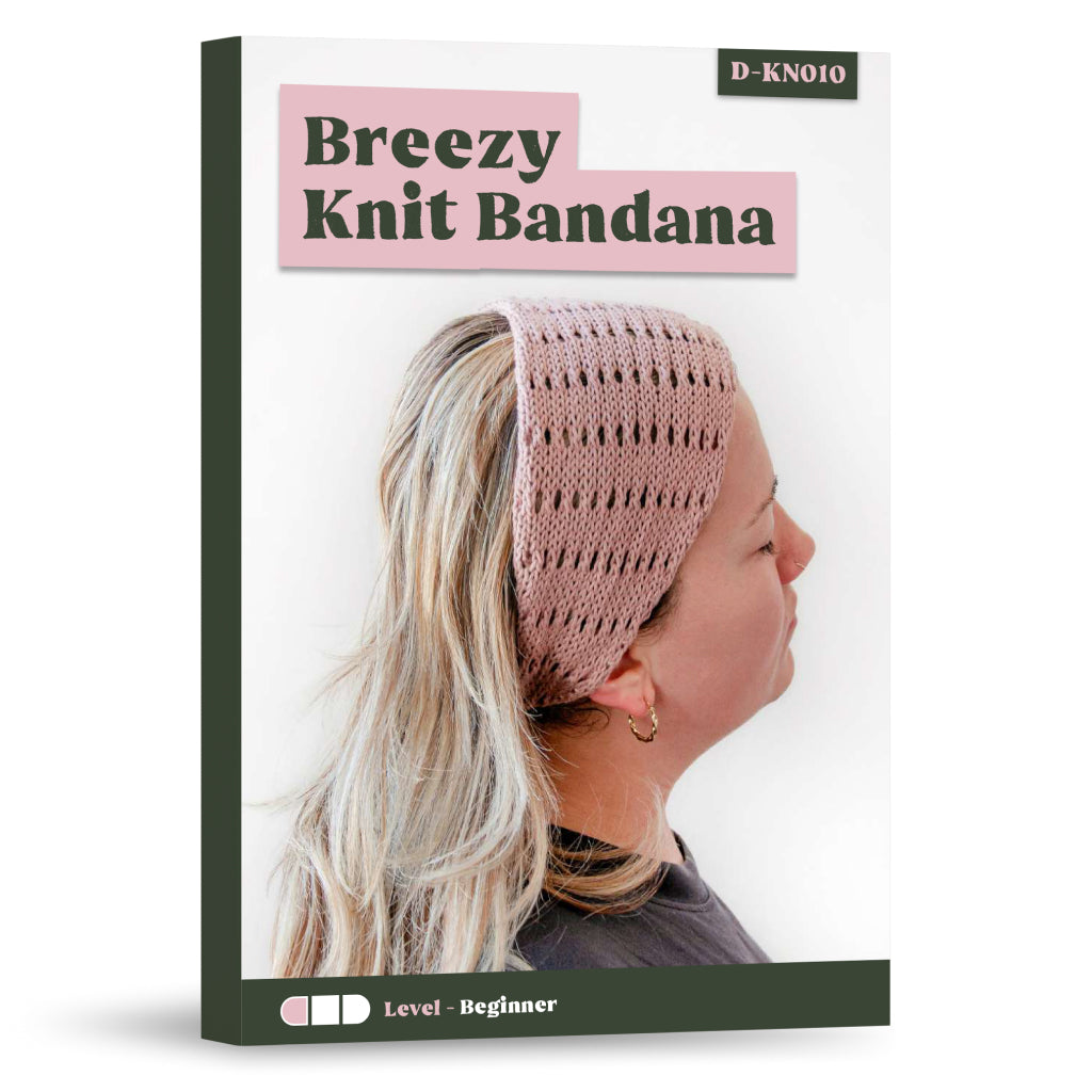 Breezy Bandana Knitting Pattern