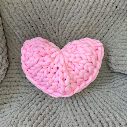 Chunky Heart Cushion