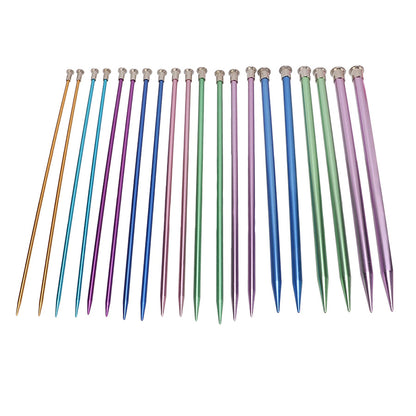 Aluminum Multicolor Knitting Needles