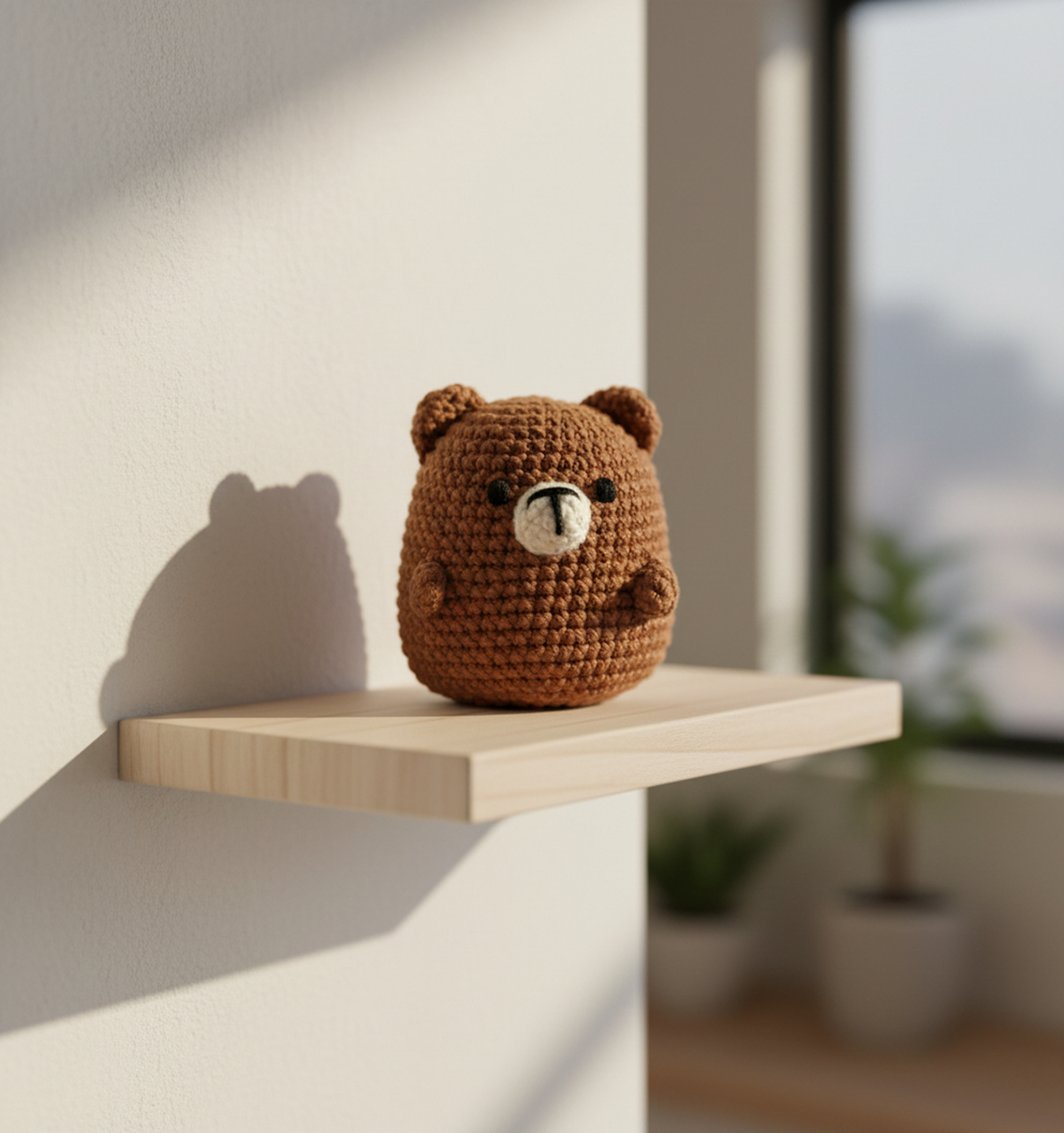 Crochet Amigurumi Kit - Felicity Flamingo and Billy the Bear