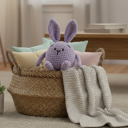 Crochet Amigurumi Kit - Pete The Bunny & Chip the Bird