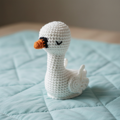 Crochet Amigurumi Kit: Pippa Pig and Melody the Swan