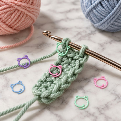 Cat Stitch Markers – Set of 12