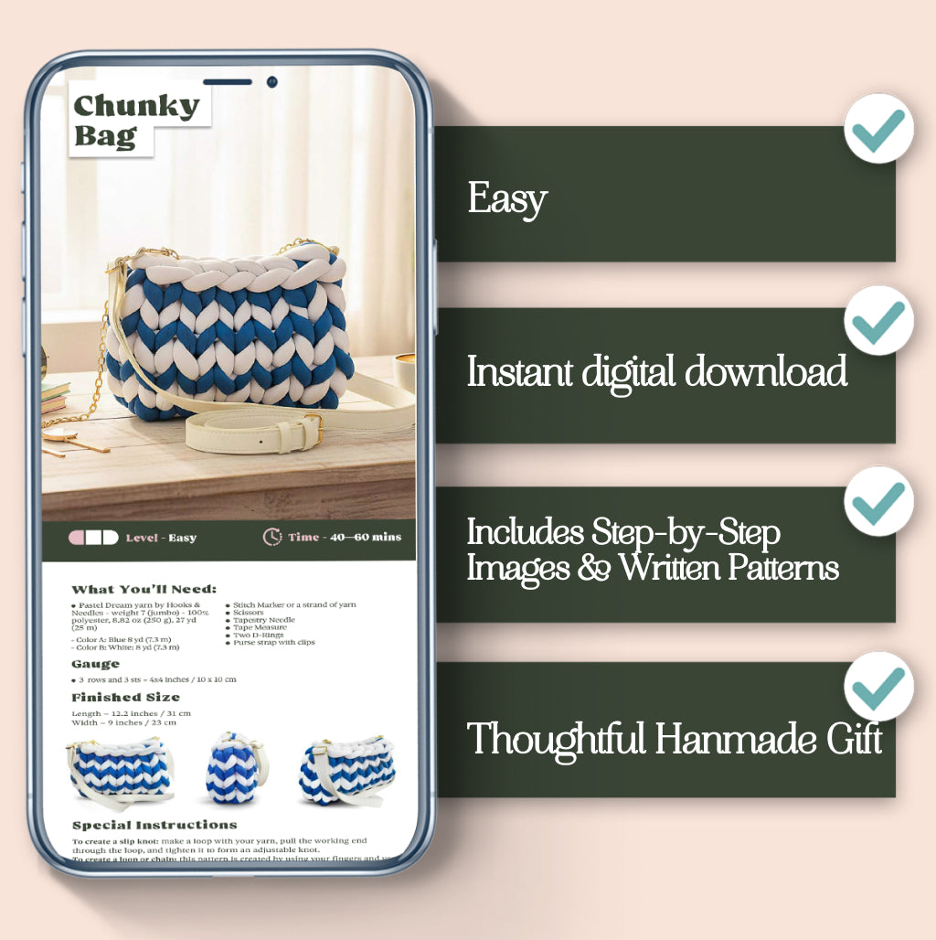 Chunky Bag Crochet Pattern