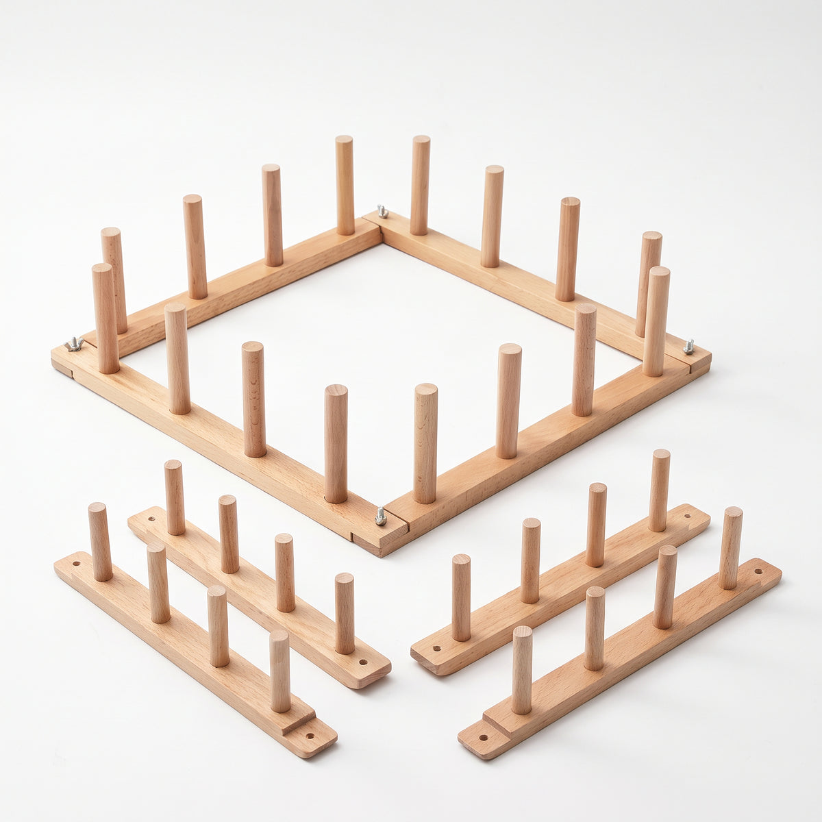 Wooden Warping Board for Weaving