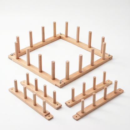 Wooden Warping Board for Weaving