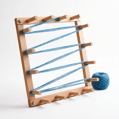 Wooden Warping Board for Weaving