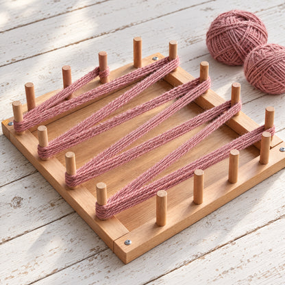 Wooden Warping Board for Weaving