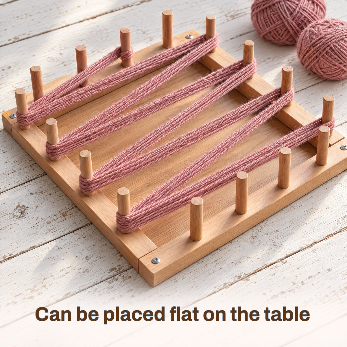 Wooden Warping Board for Weaving