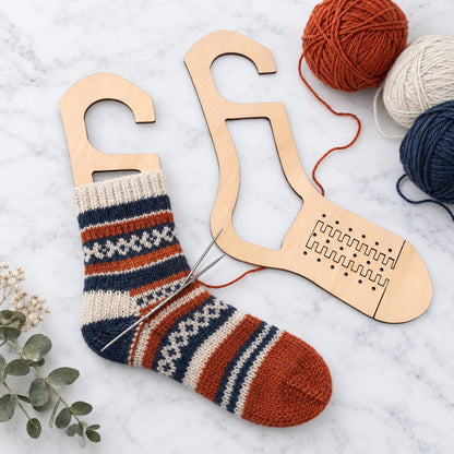 Adjustable Wooden Sock Blockers – Set of 2