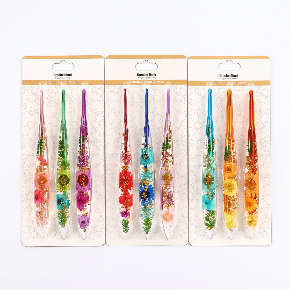 Floral Crochet Hooks