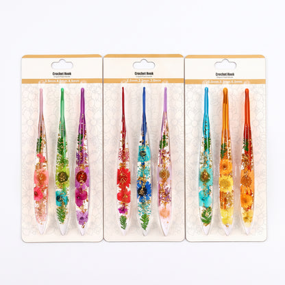 Floral Crochet Hooks