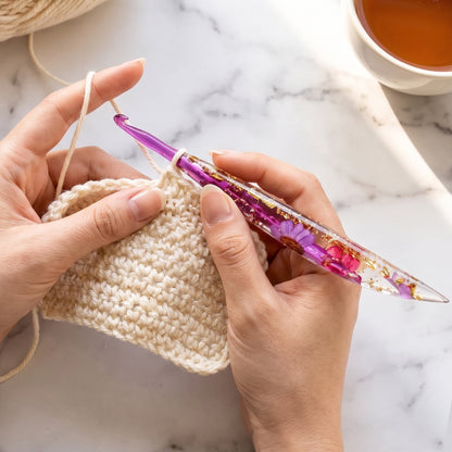 Floral Crochet Hooks