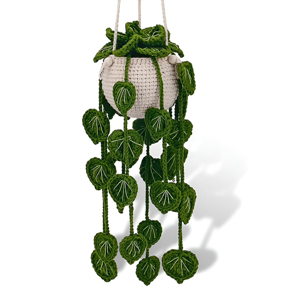 crochet hanging planter Hanging Plant Crochet Kit – Hooks & Needles