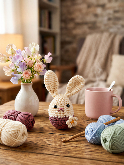 Daisy Bunny Egg