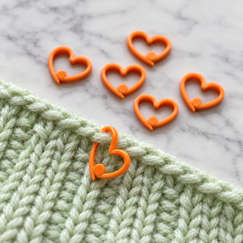 Heart Stitch Markers